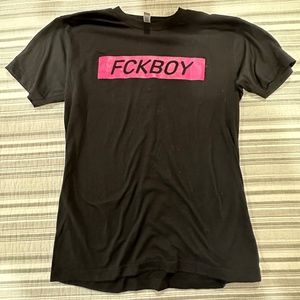 FCKBOY t-shirt tee IMPULSESOFL American Apparel Med 50/50 Cotton Polyester